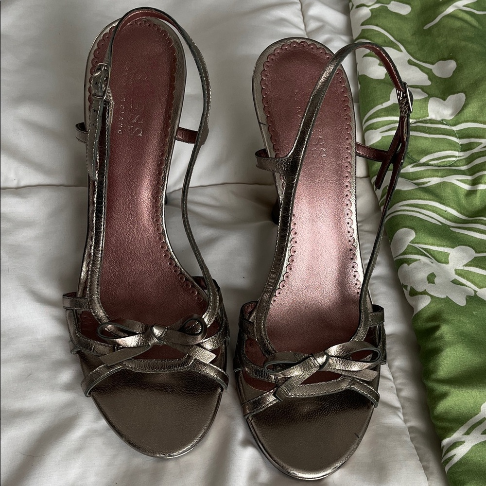Guess Bronze Strappy Women's Heels